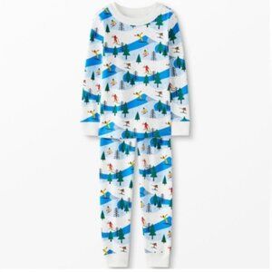 Hannah Andersson Ski Slope PJ Set- XL Holiday HannaJams™ Pajama Set Top Bottoms